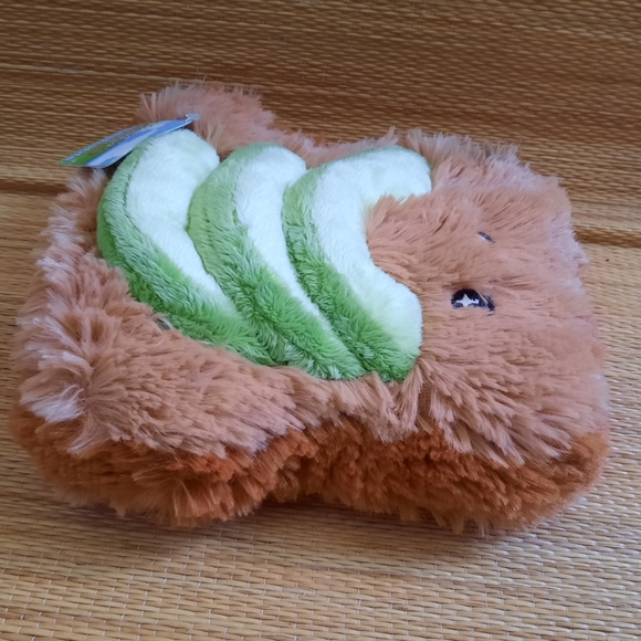 Squishable Mini Comfort Food Avocado Toast Plush- NWT - Picture 7 of 7